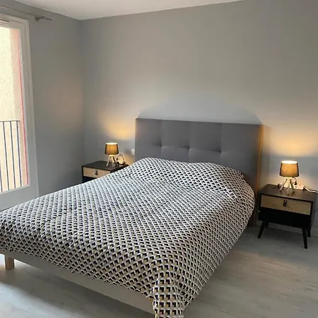 Superbe Appartement Climatise Avec Parking Prive Port Vendres Exterior photo